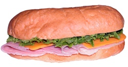 Sandwich, Ham & Cheese (Sub)