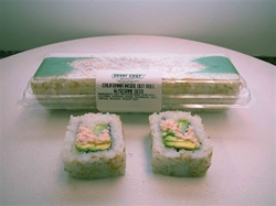 Sushi, California Maki Roll I/O w/Sesame  (8cut)