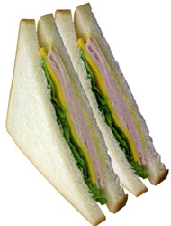 Sandwich, Turkey & Cheese (Wheat)
