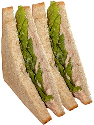 Sandwich, Tuna (Wheat)
