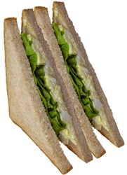 Sandwich, Egg Salad (Wheat)
