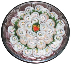 Platter, Sushi Inside Out California w/Sesame (32pc)