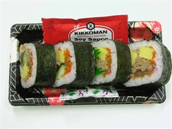 Sushi, Futomaki W/Tuna Roll (4pc)