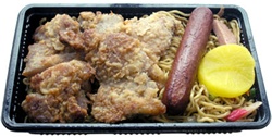 Bento, Mochiko Chicken & Hotdog