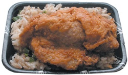 Bento, Mini Fried Chicken, Fried Rice