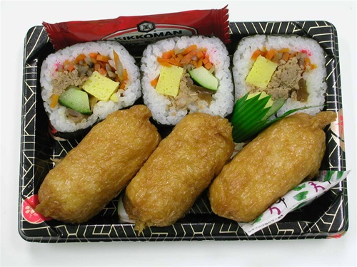 Fujisan Okami Spicy Surimi Roll Sushi - 6 Piece, Freshly Made Sushi