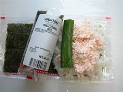 Hand Roll, Crab Cucumber