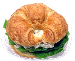 Croissant, 3oz Chicken salad